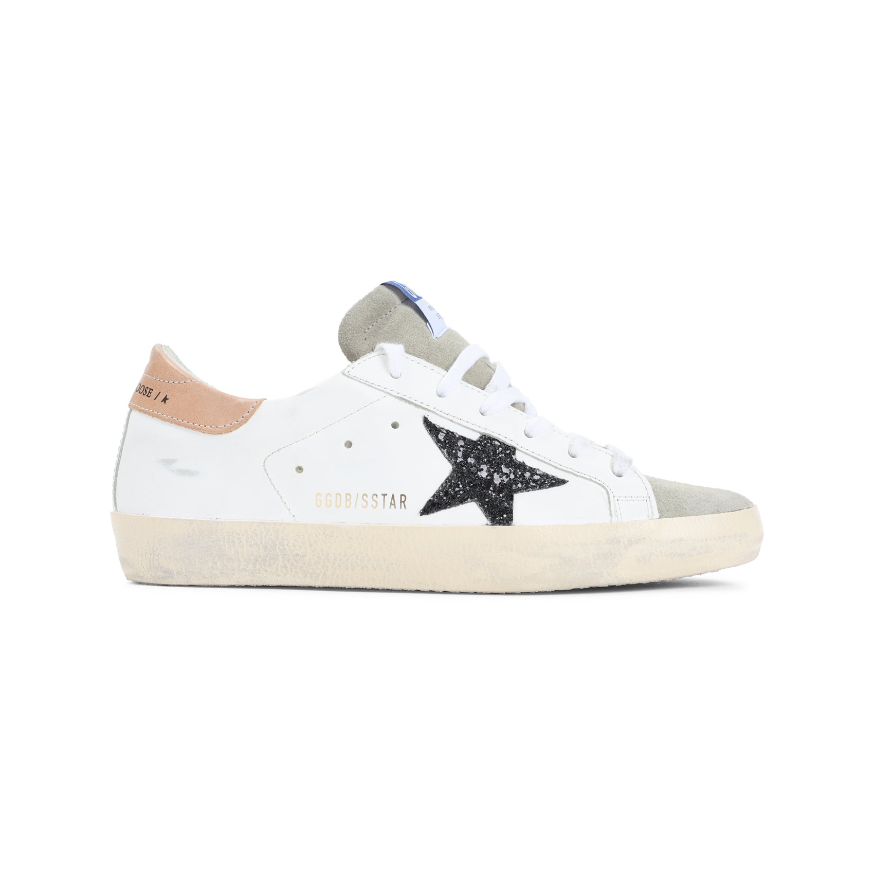 GOLDEN GOOSE Super-Star Leather Upper Sneakers for Women