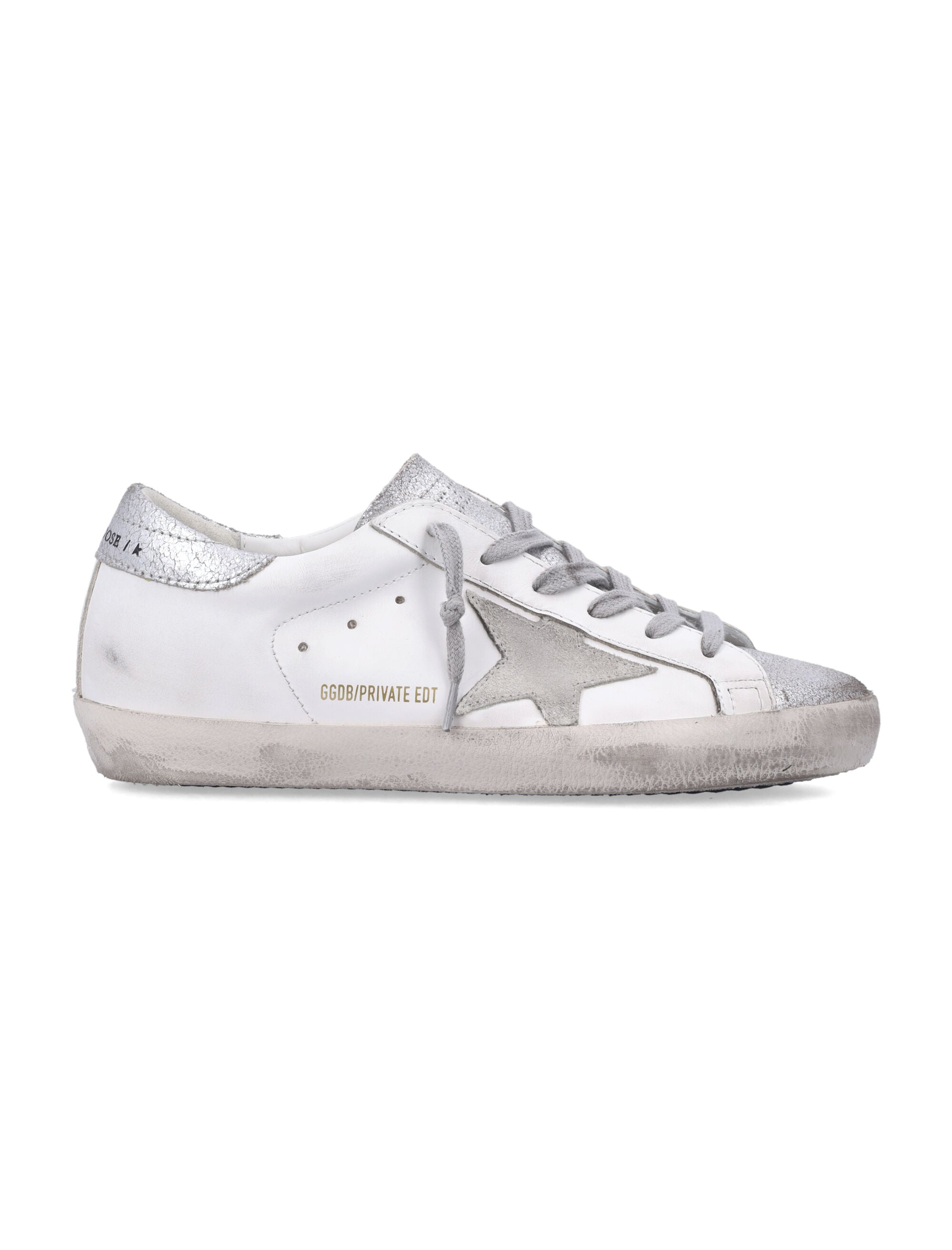 GOLDEN GOOSE Super-Star Leather Sneakers for Women