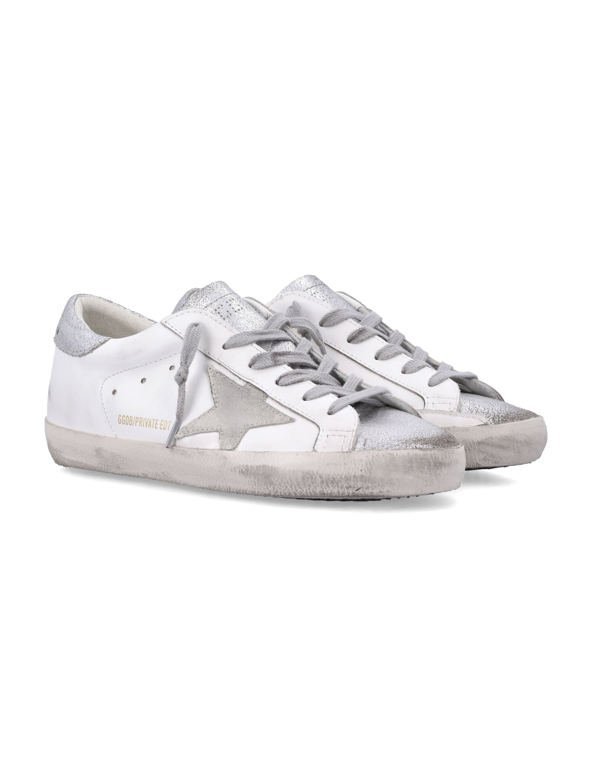 GOLDEN GOOSE Super-Star Leather Sneakers for Women