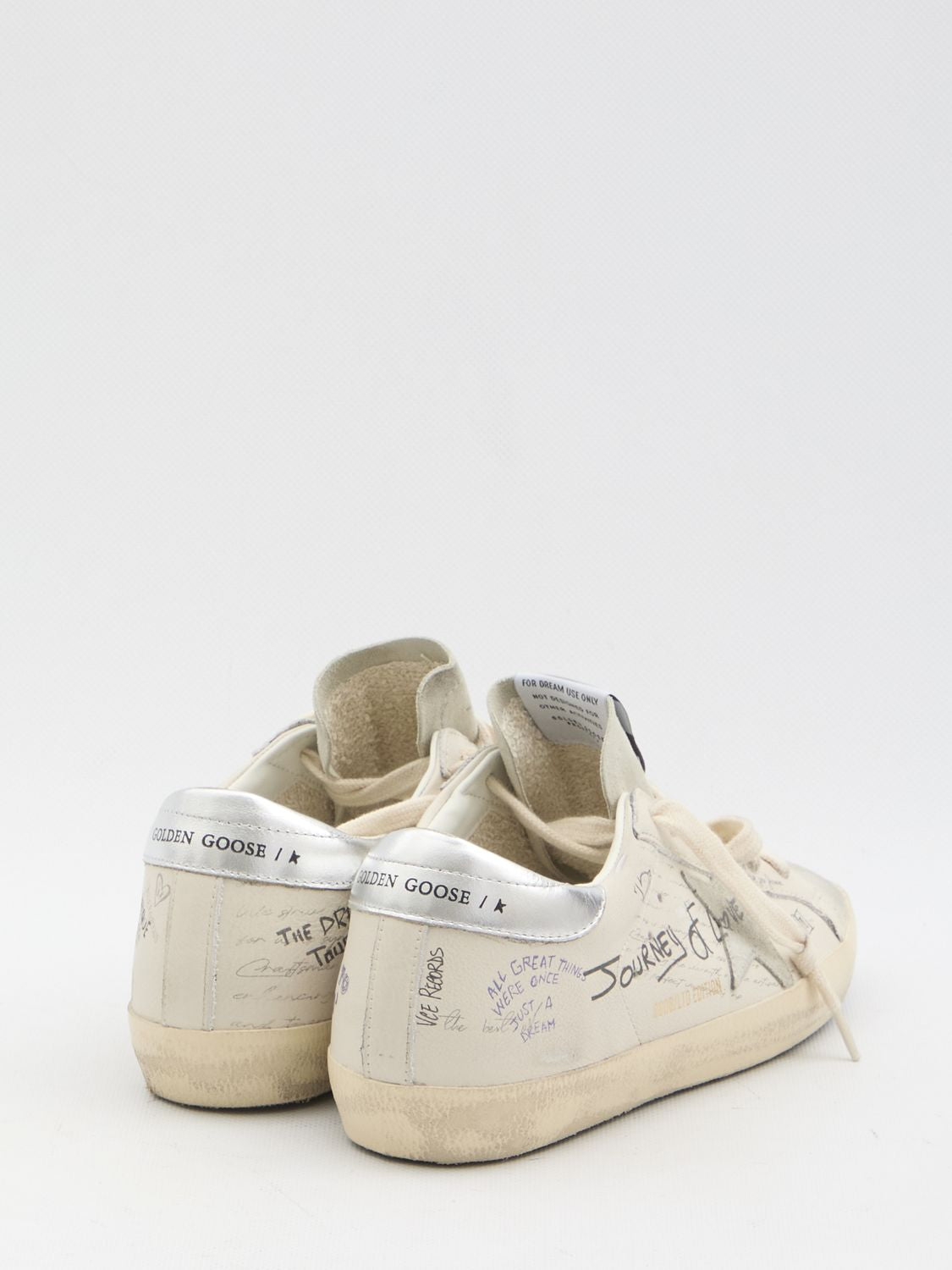 GOLDEN GOOSE Star-Studded Leather Sneakers for Women