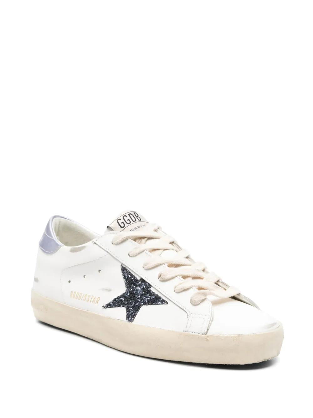 GOLDEN GOOSE Super Star Leather Upper Sneakers for Women
