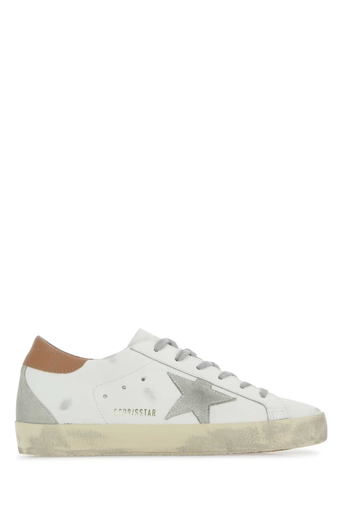 GOLDEN GOOSE Super-Star Leather Sneakers for Women