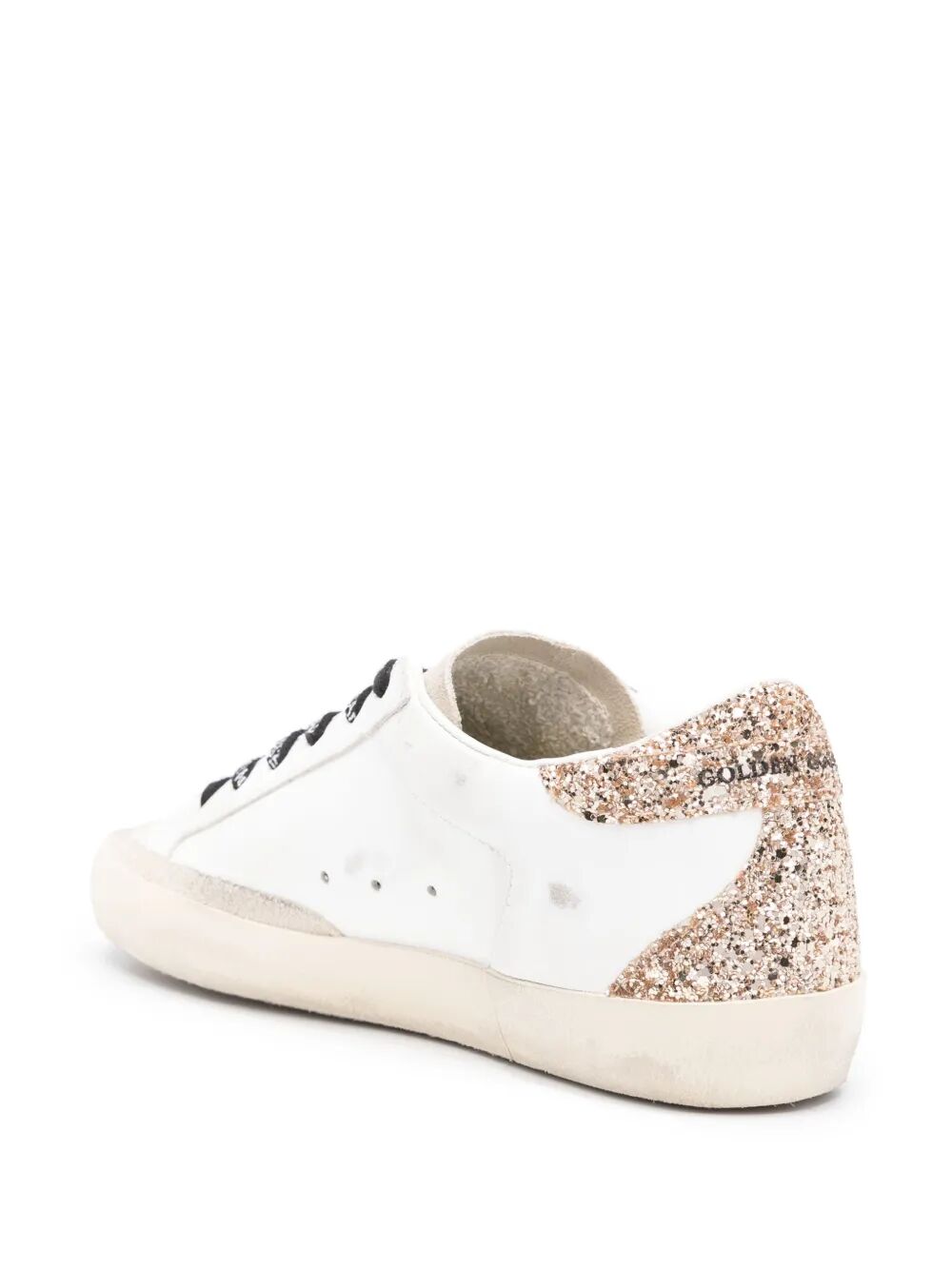 GOLDEN GOOSE Women's Mini Glitter Star Heel Sneakers