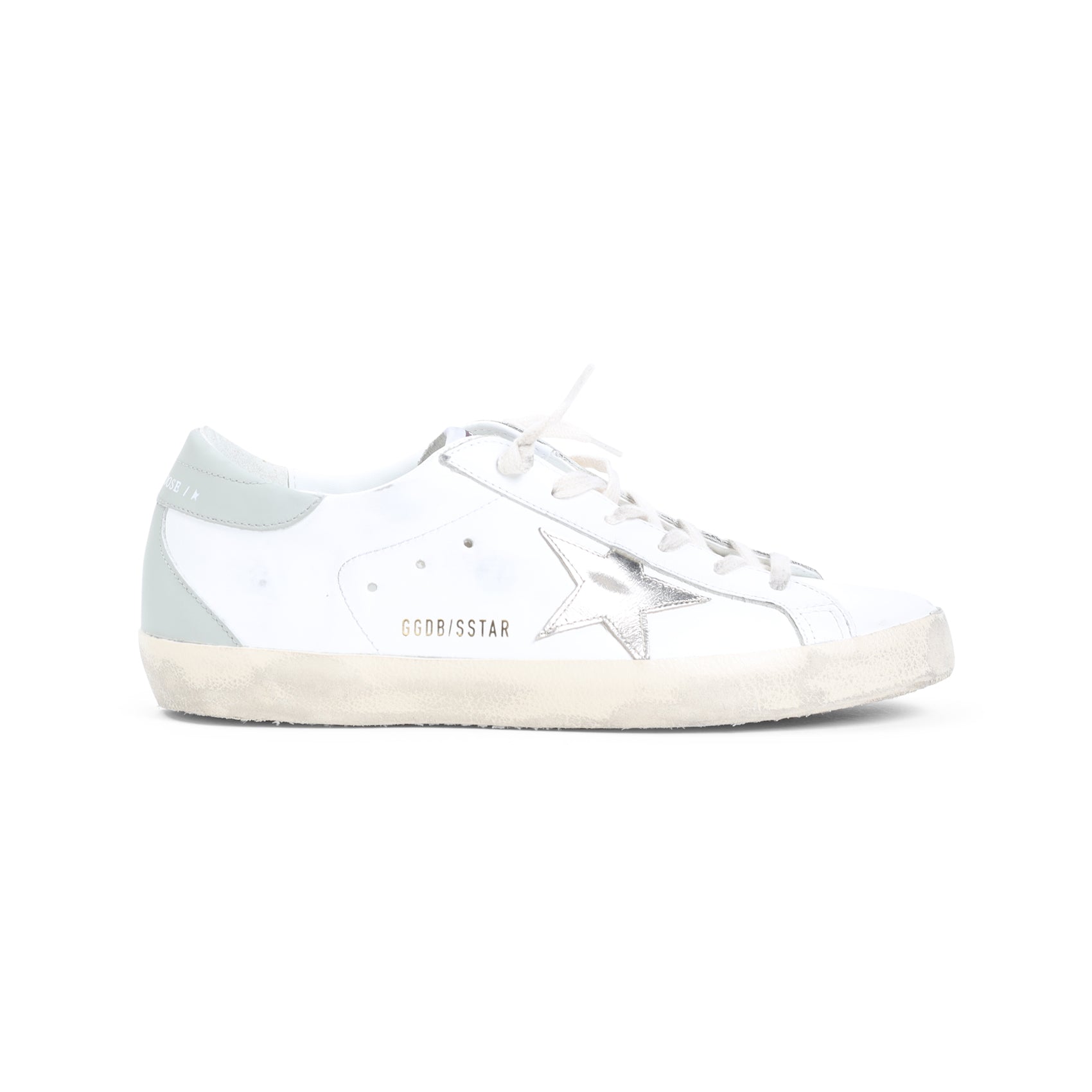 GOLDEN GOOSE Super Star Leather Upper High-Top Sneakers for Women