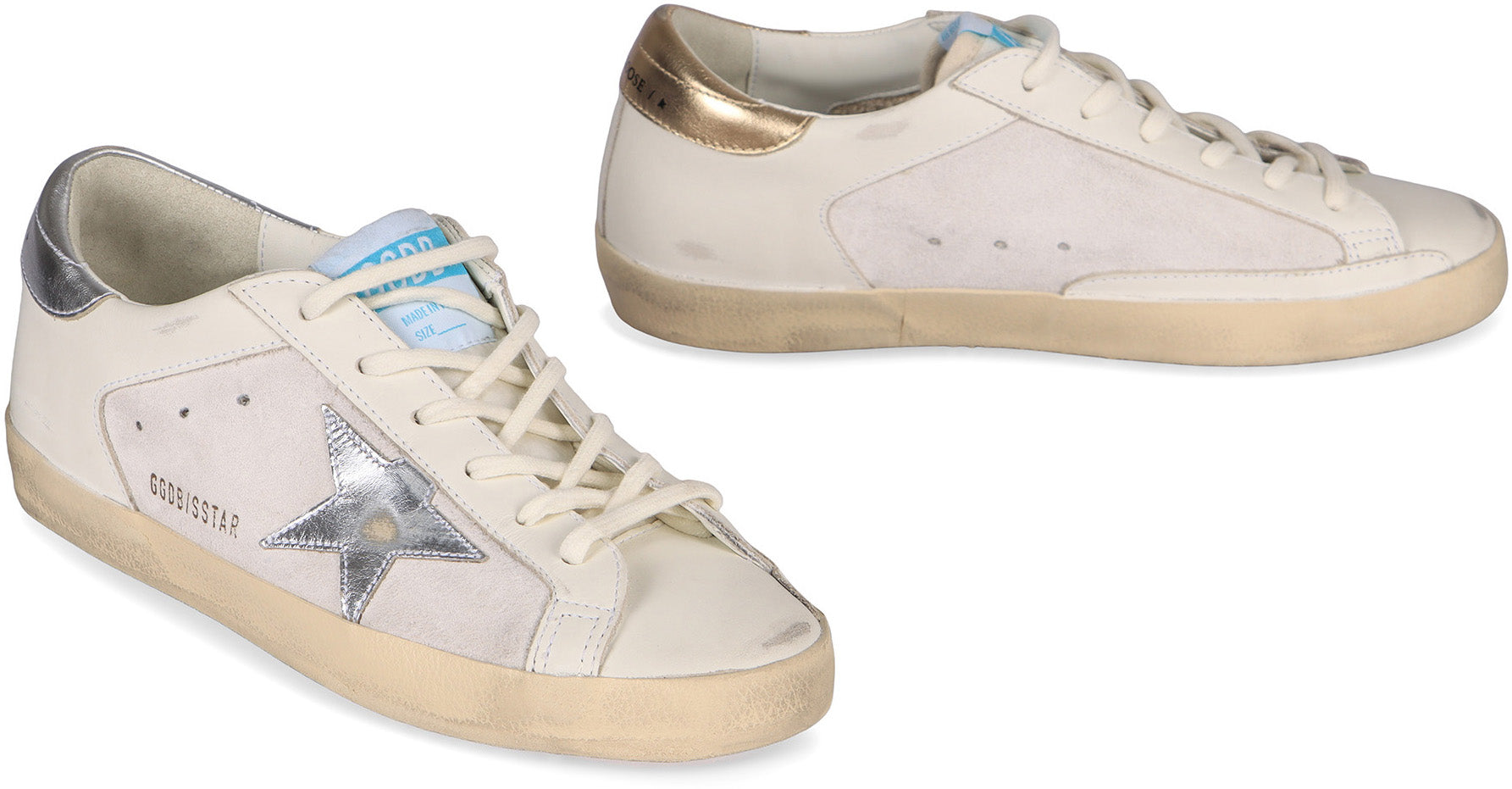 GOLDEN GOOSE Worn-Out Effect Low-Top Sneakers for Women