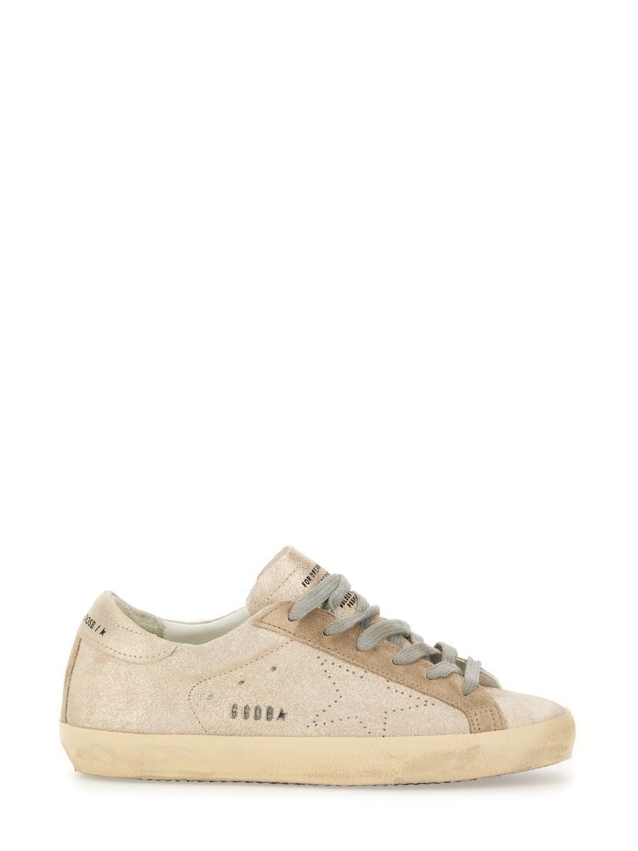 GOLDEN GOOSE Sneaker Superstar: Vintage-Style Women's Lace-Up Footwear