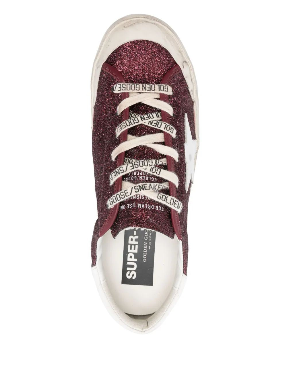 GOLDEN GOOSE Glitter Superstar Sneakers for Women