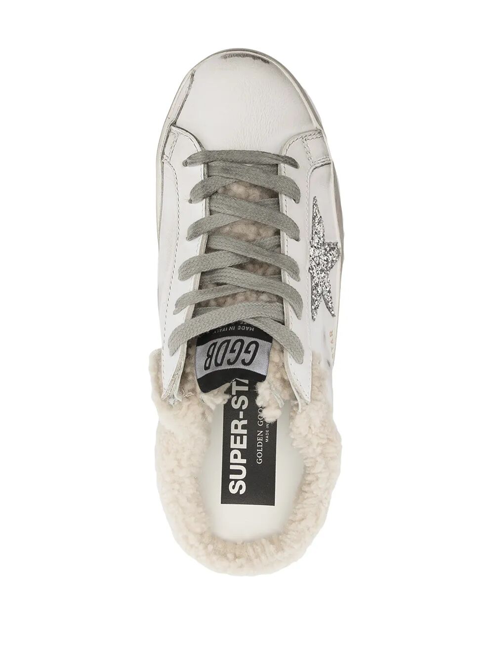 GOLDEN GOOSE Starry Shearling-Lined Sneakers