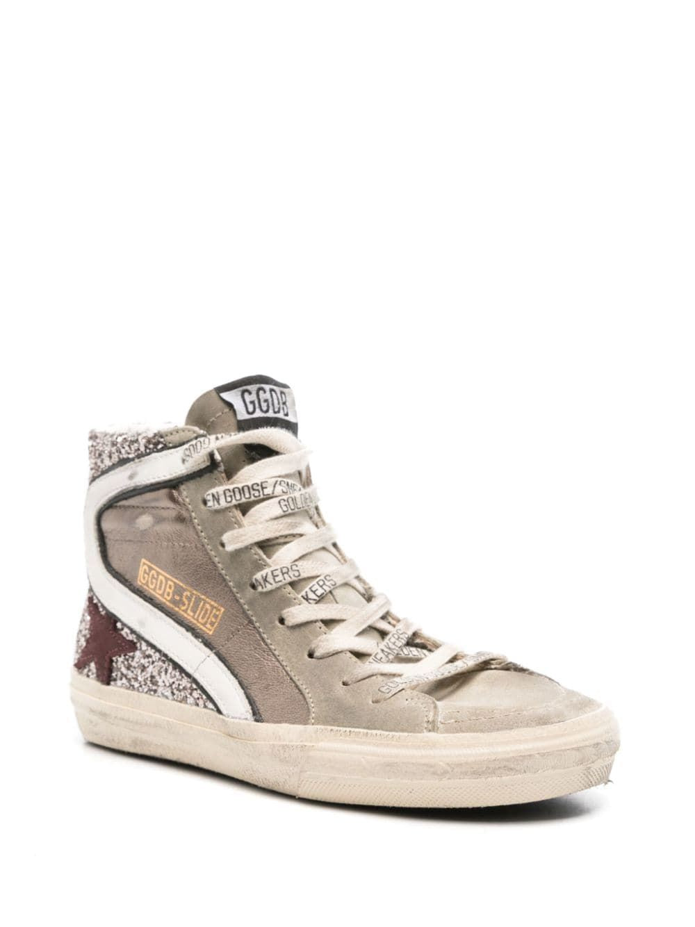 GOLDEN GOOSE Womens Mini Slide Sneakers