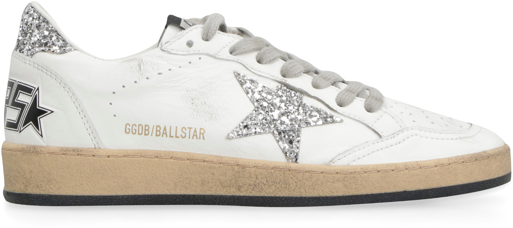 GOLDEN GOOSE Classic Distressed Leather Sneakers for Women