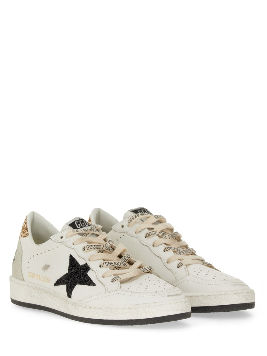 GOLDEN GOOSE Distressed Leather Sneakers for Women
