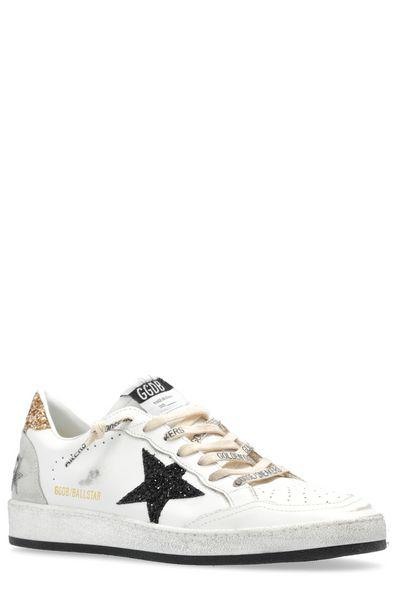 GOLDEN GOOSE Women's Glitter Star Basketball Sneakers