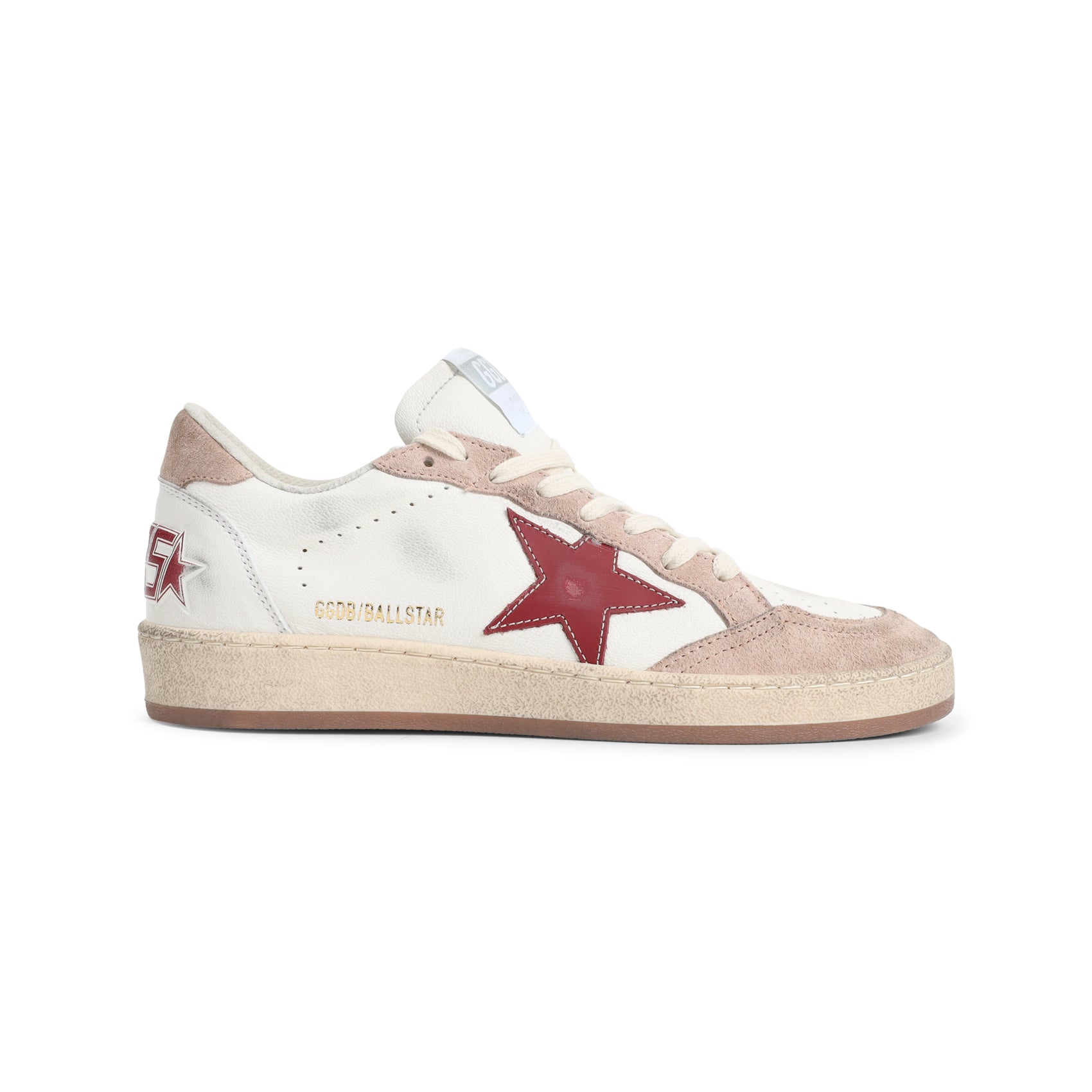 GOLDEN GOOSE Ballstar Nappa Upper and Spur Suede Sneakers for Women