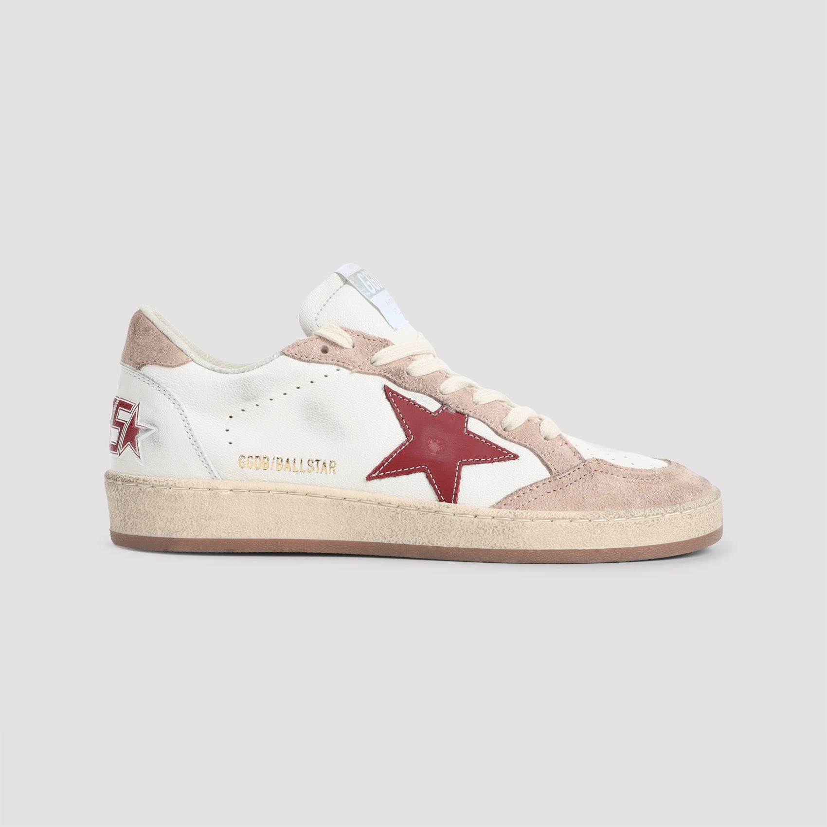 GOLDEN GOOSE Ballstar Nappa Upper and Spur Suede Sneakers for Women