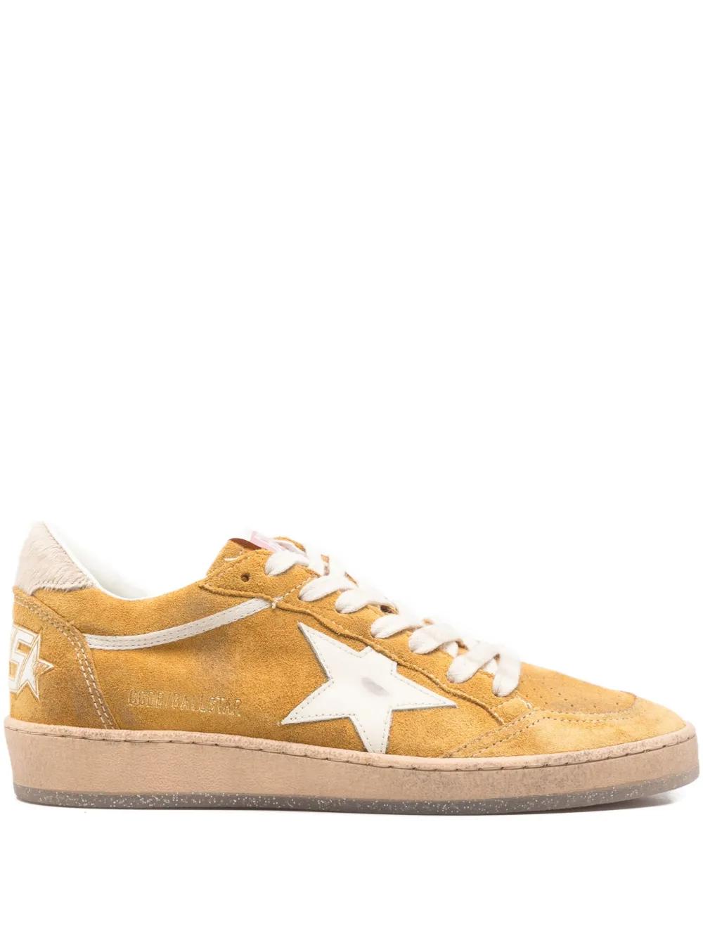 GOLDEN GOOSE Suede Low-Top Sneakers with Star Detail