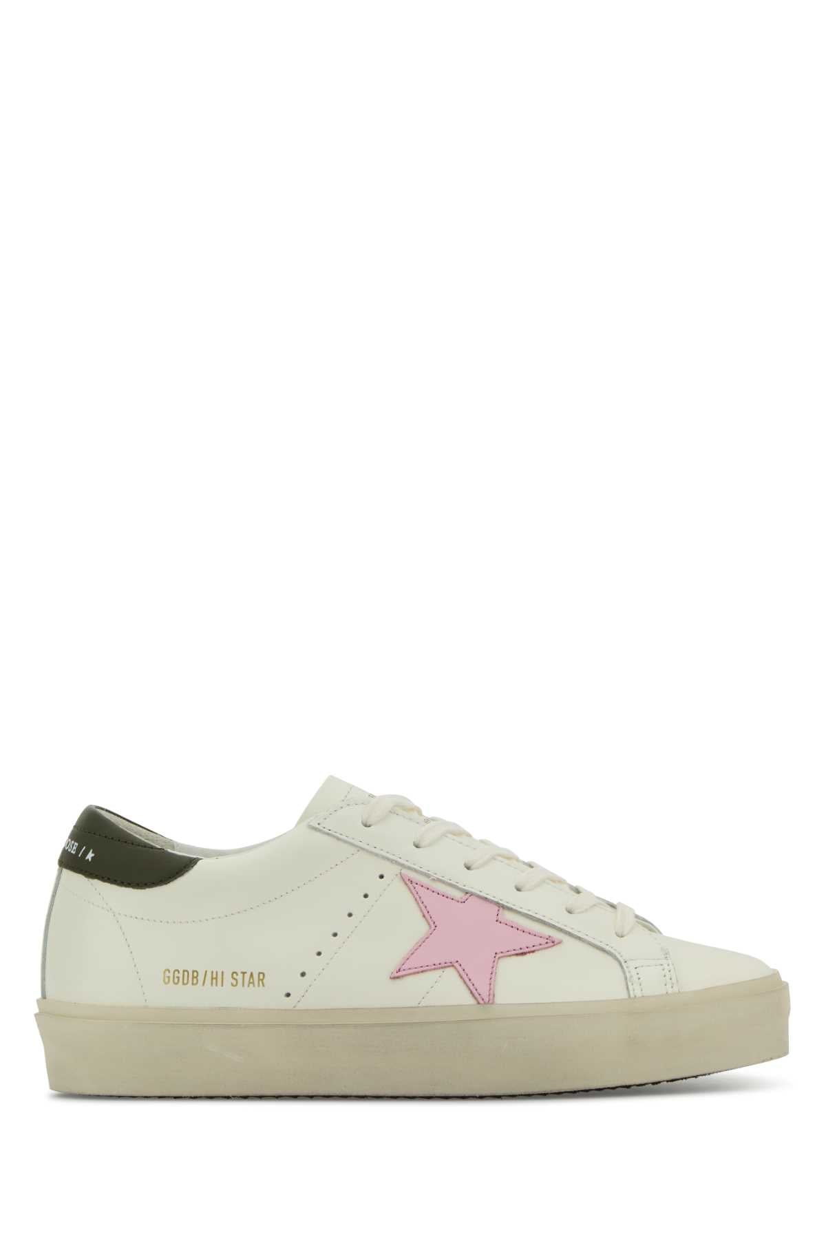 GOLDEN GOOSE High-Top Sneakers with Platform Sole