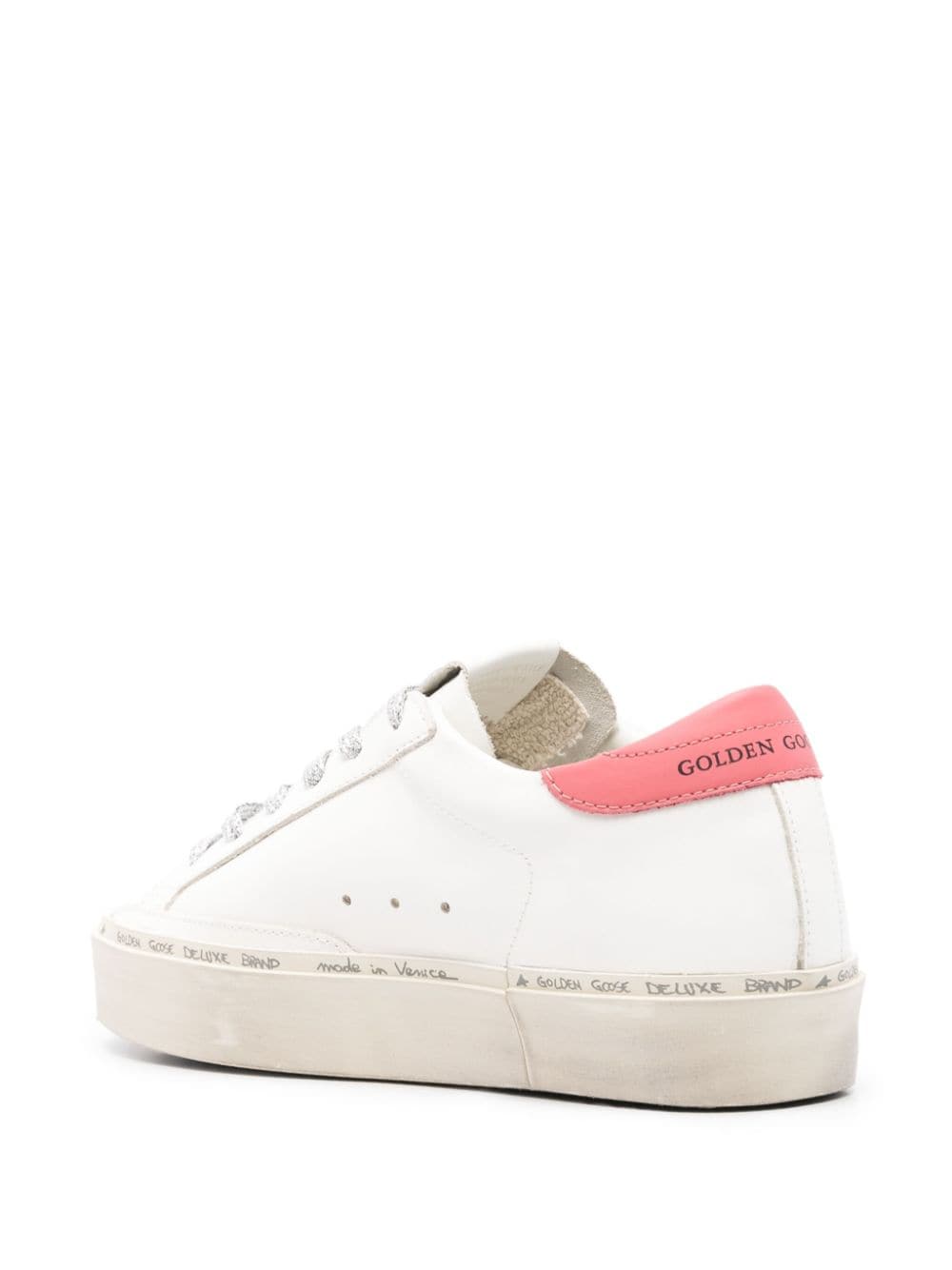 GOLDEN GOOSE Hi Star Leather Sneakers for Women