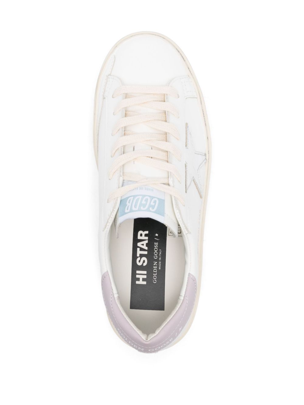 GOLDEN GOOSE Leather Hi Star Sneakers for Women
