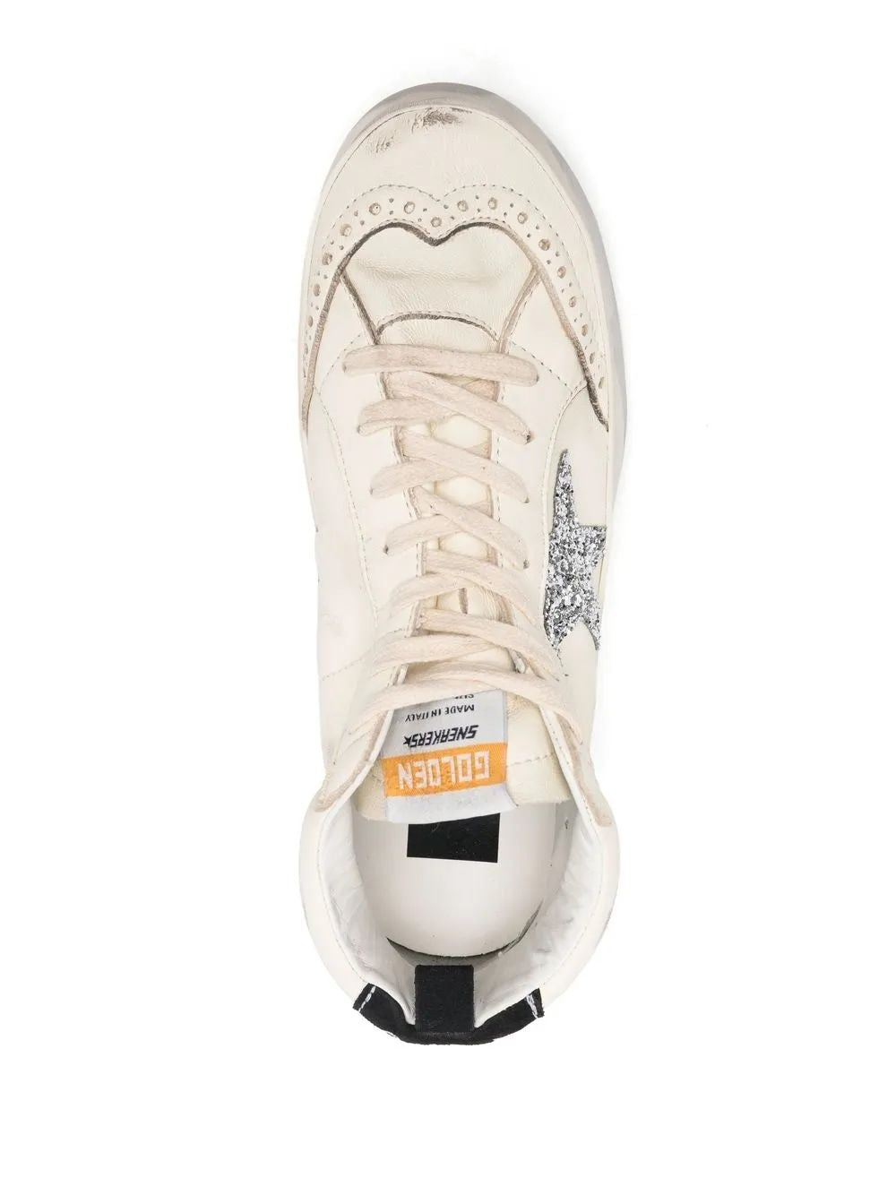 GOLDEN GOOSE Mid Star Leather Sneakers for Women - SS26