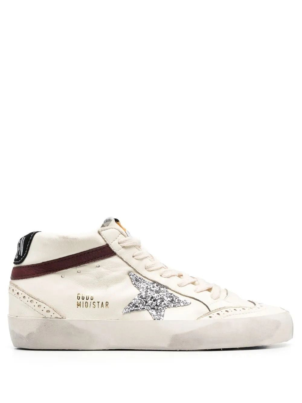 GOLDEN GOOSE Mid Star Leather Sneakers for Women - SS26