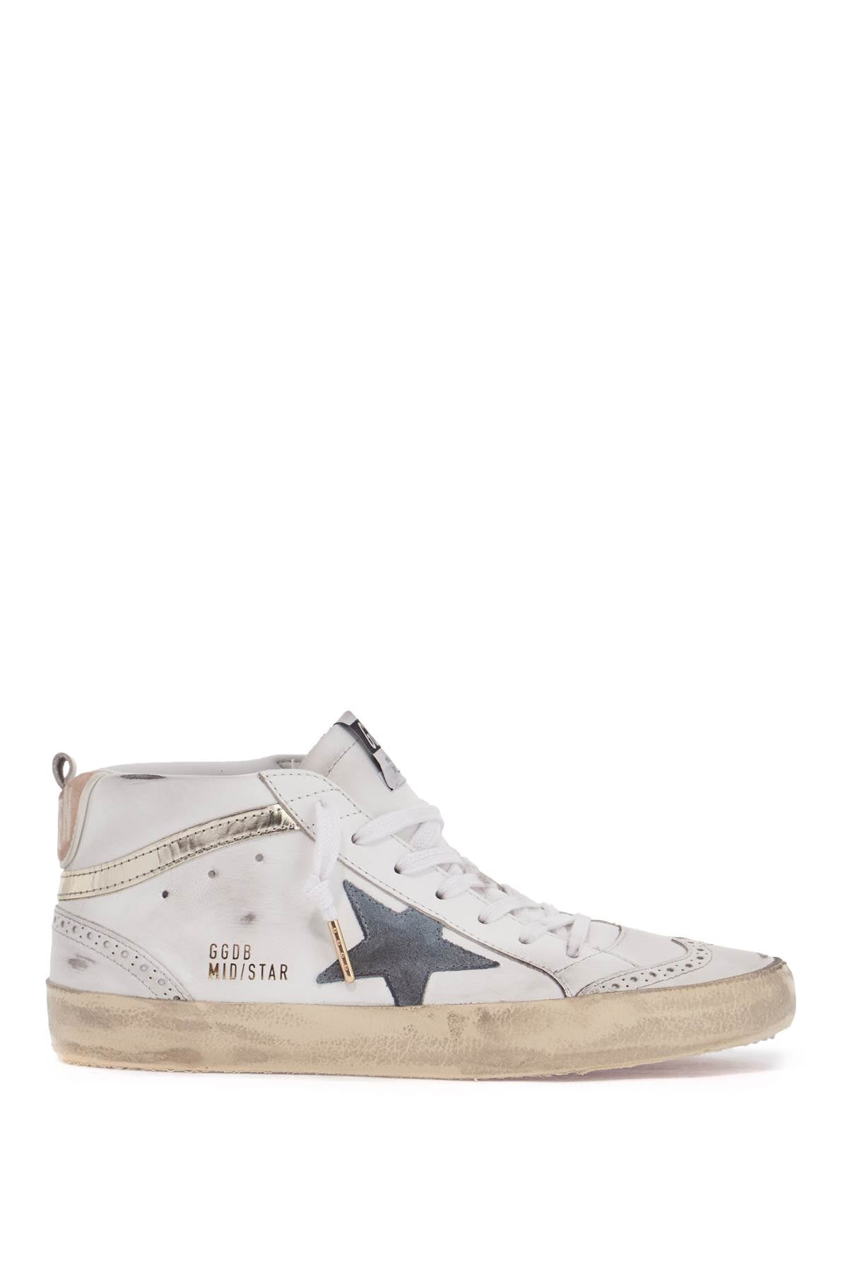 GOLDEN GOOSE Mid Star Leather & Suede Sneakers for Women