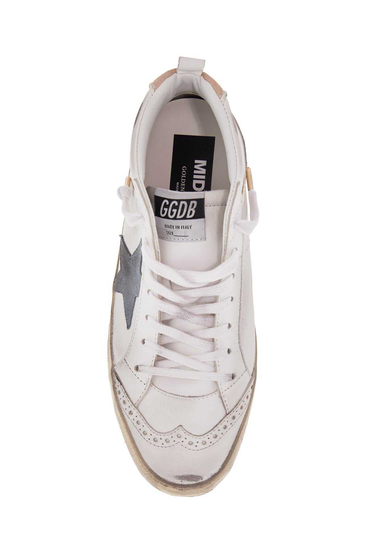 GOLDEN GOOSE Mid Star Leather & Suede Sneakers for Women