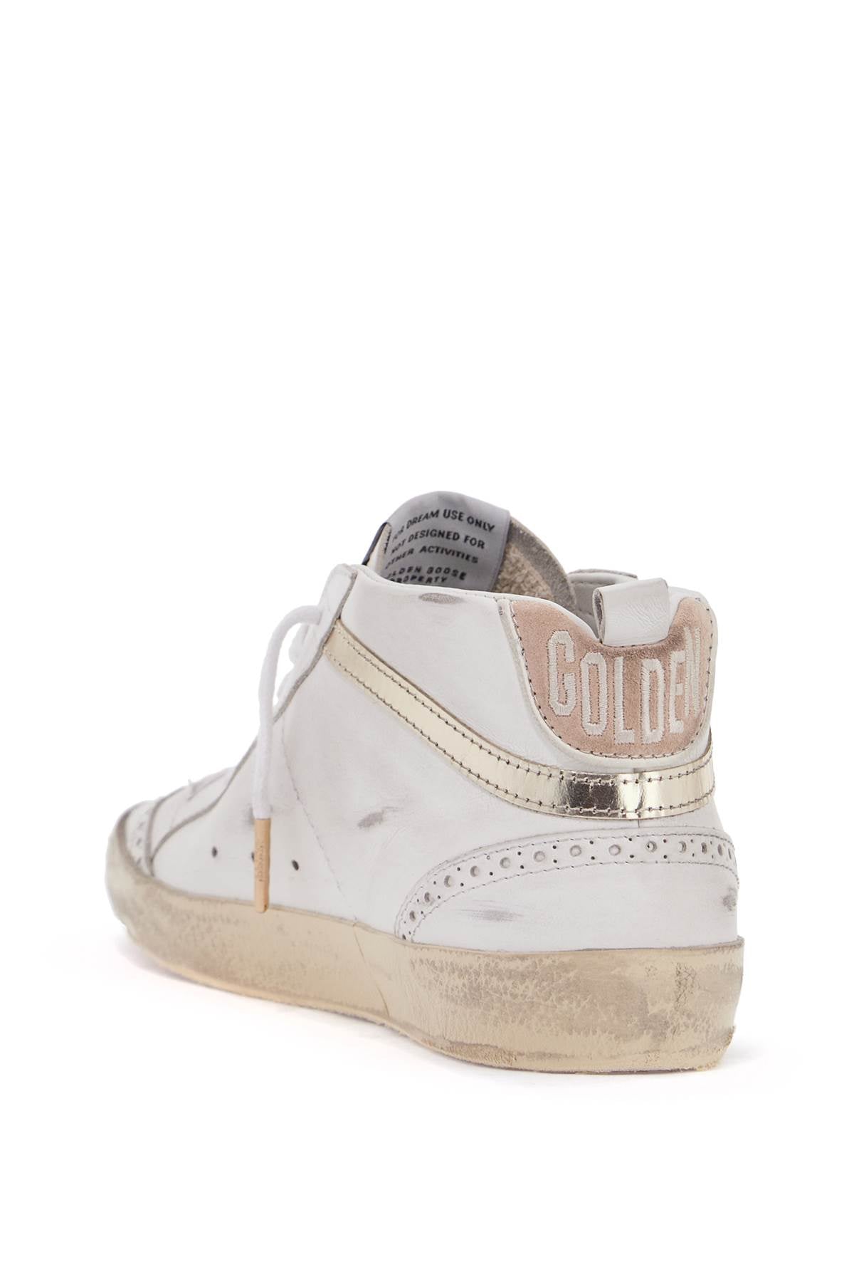 GOLDEN GOOSE Mid Star Leather & Suede Sneakers for Women