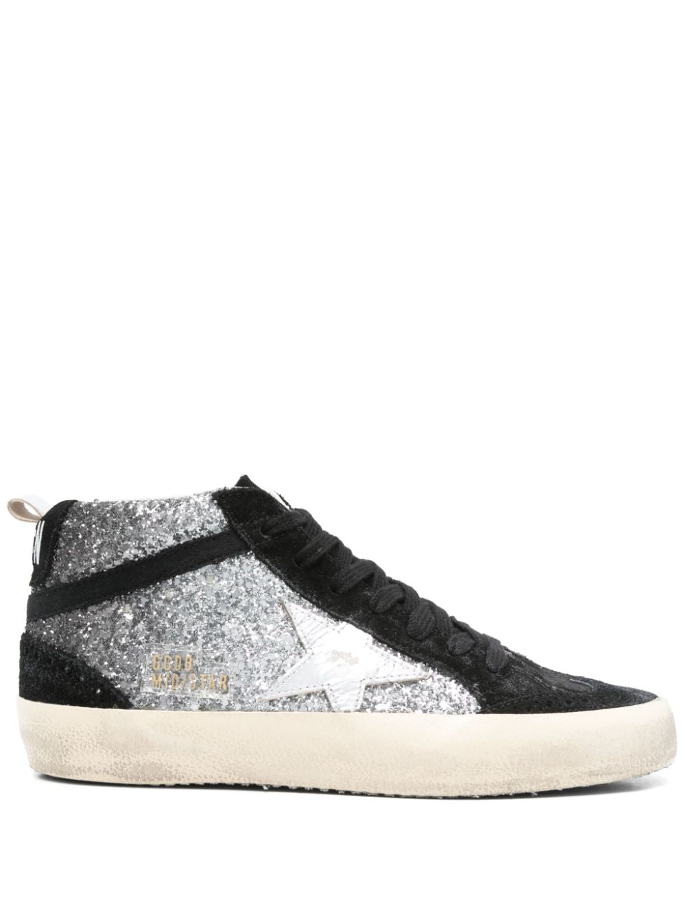 GOLDEN GOOSE Mid Star Leather Sneakers for Women