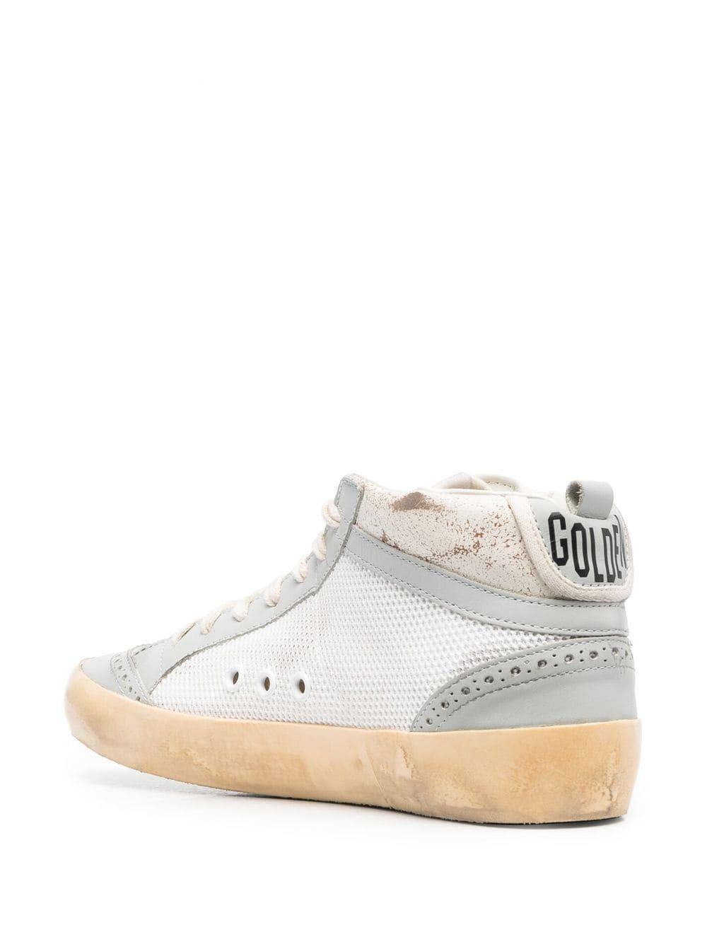 GOLDEN GOOSE Mid Star Sneakers - Vintage Leather Upper