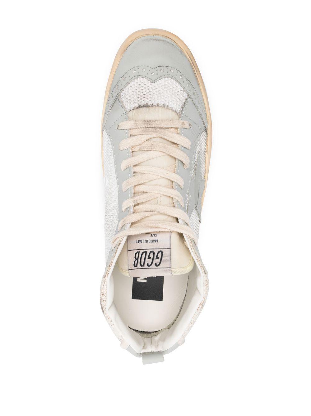 GOLDEN GOOSE Mid Star Sneakers - Vintage Leather Upper