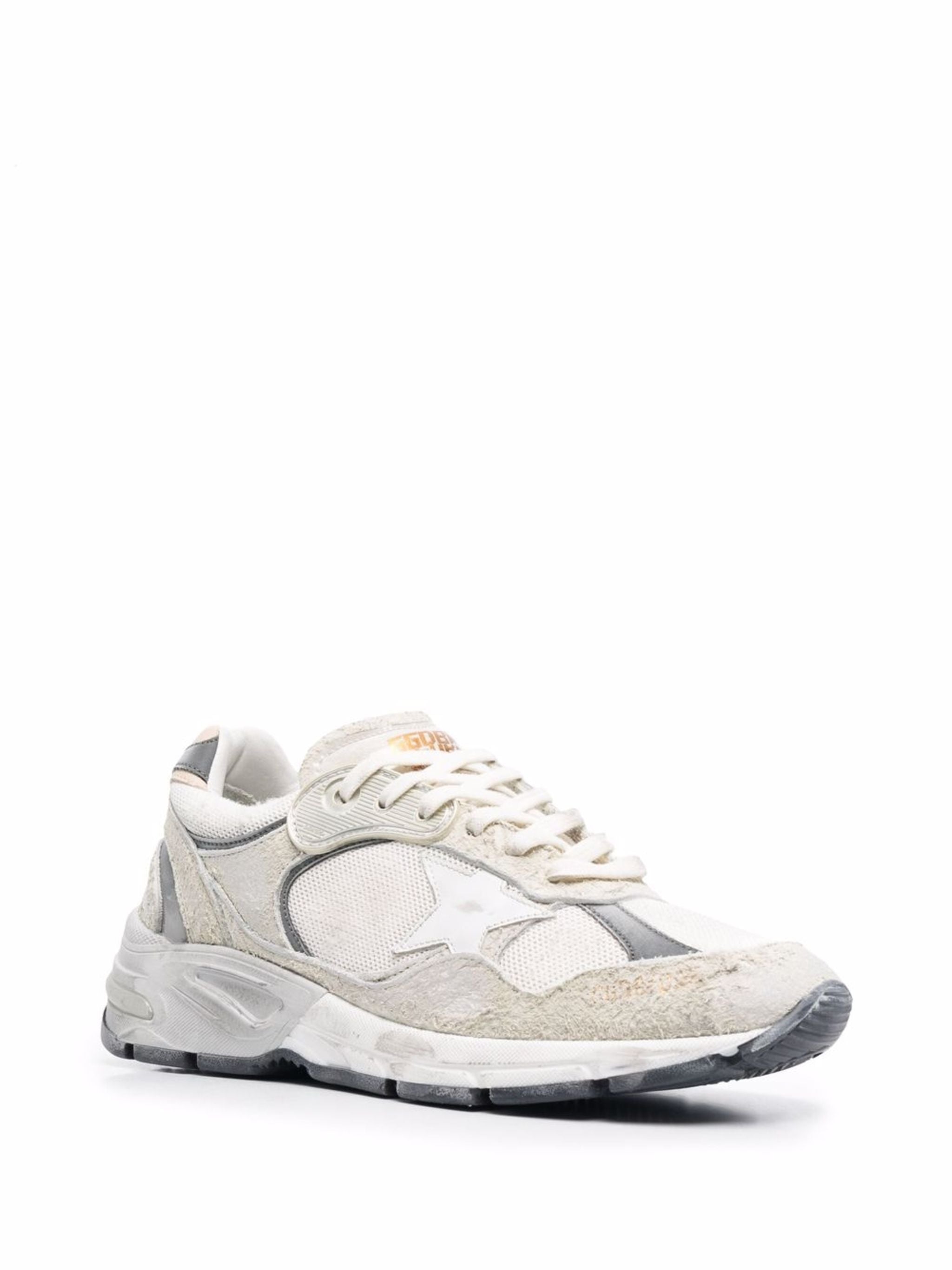 GOLDEN GOOSE Running Dad Sneakers with Suede and Leather Accents