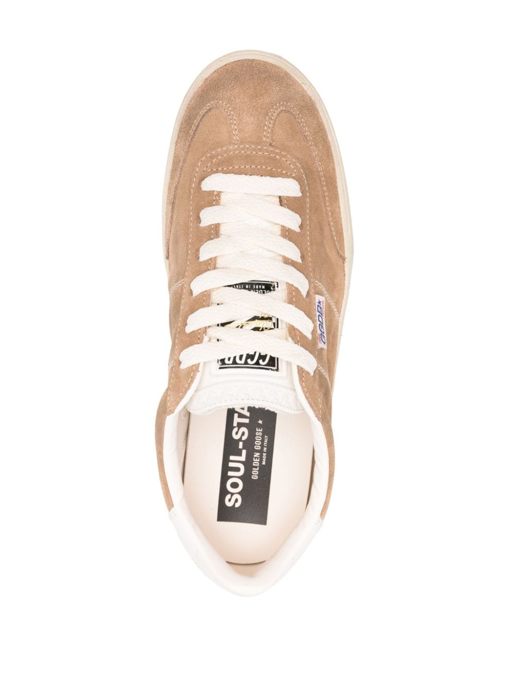GOLDEN GOOSE Soul-Star Suede Leather Sneaker