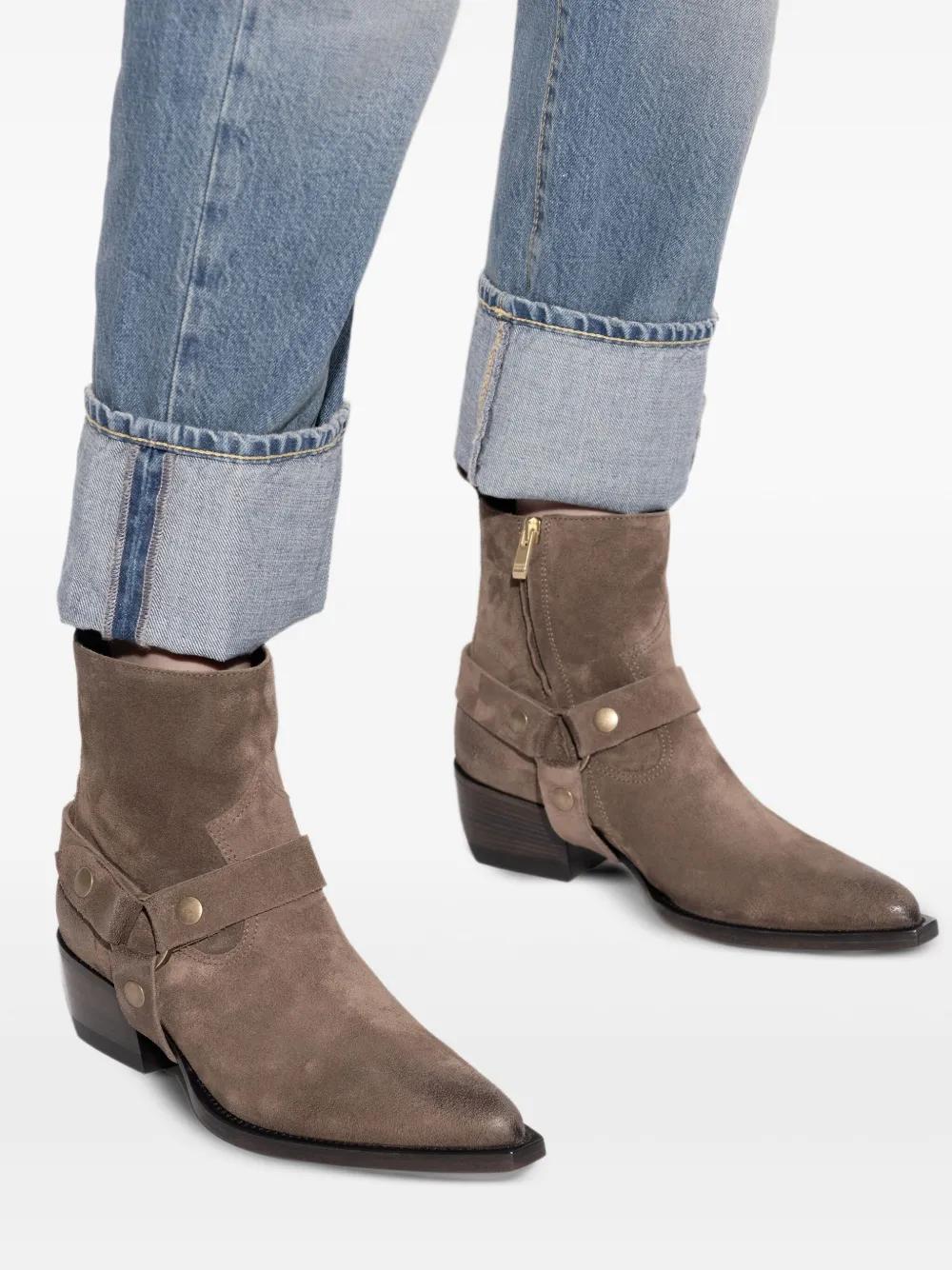 GOLDEN GOOSE Suede Cowboy Boots for Women