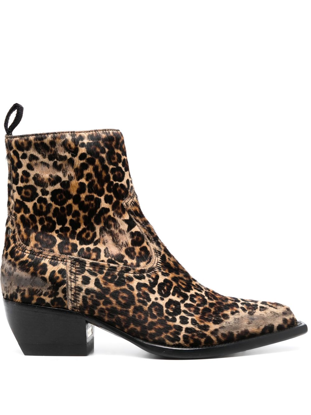 GOLDEN GOOSE Classic Leather Ankle Boots for Women