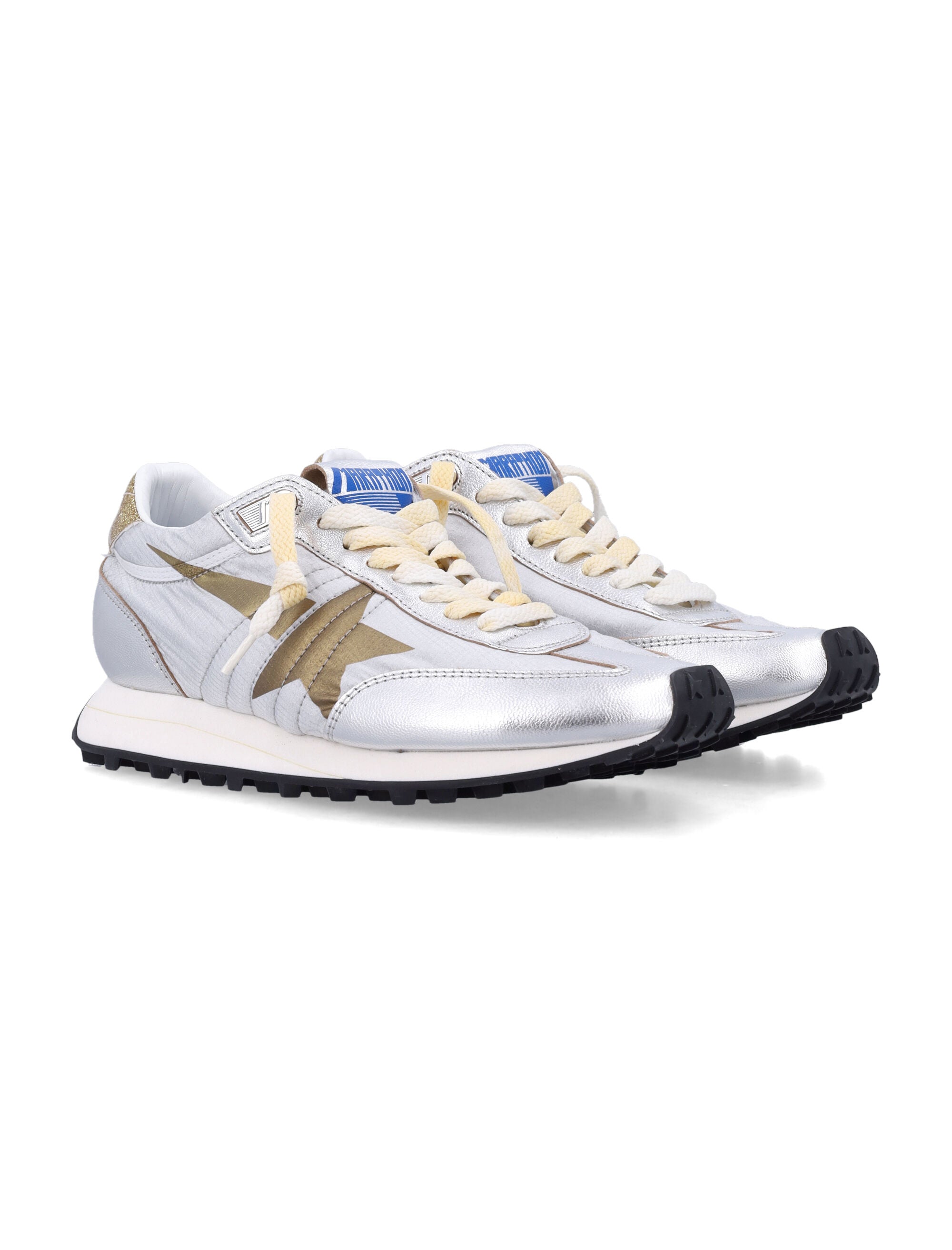 GOLDEN GOOSE Glitter Star Printed Low-Top Sneakers for Women