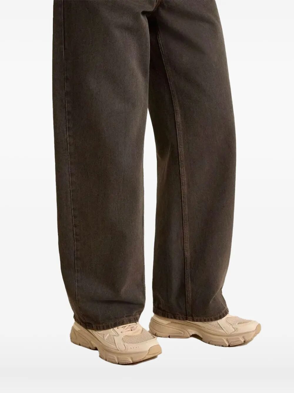 GOLDEN GOOSE Lightstar Net Leather and Suede Upper TPU Star Net Heel Sneakers for Women