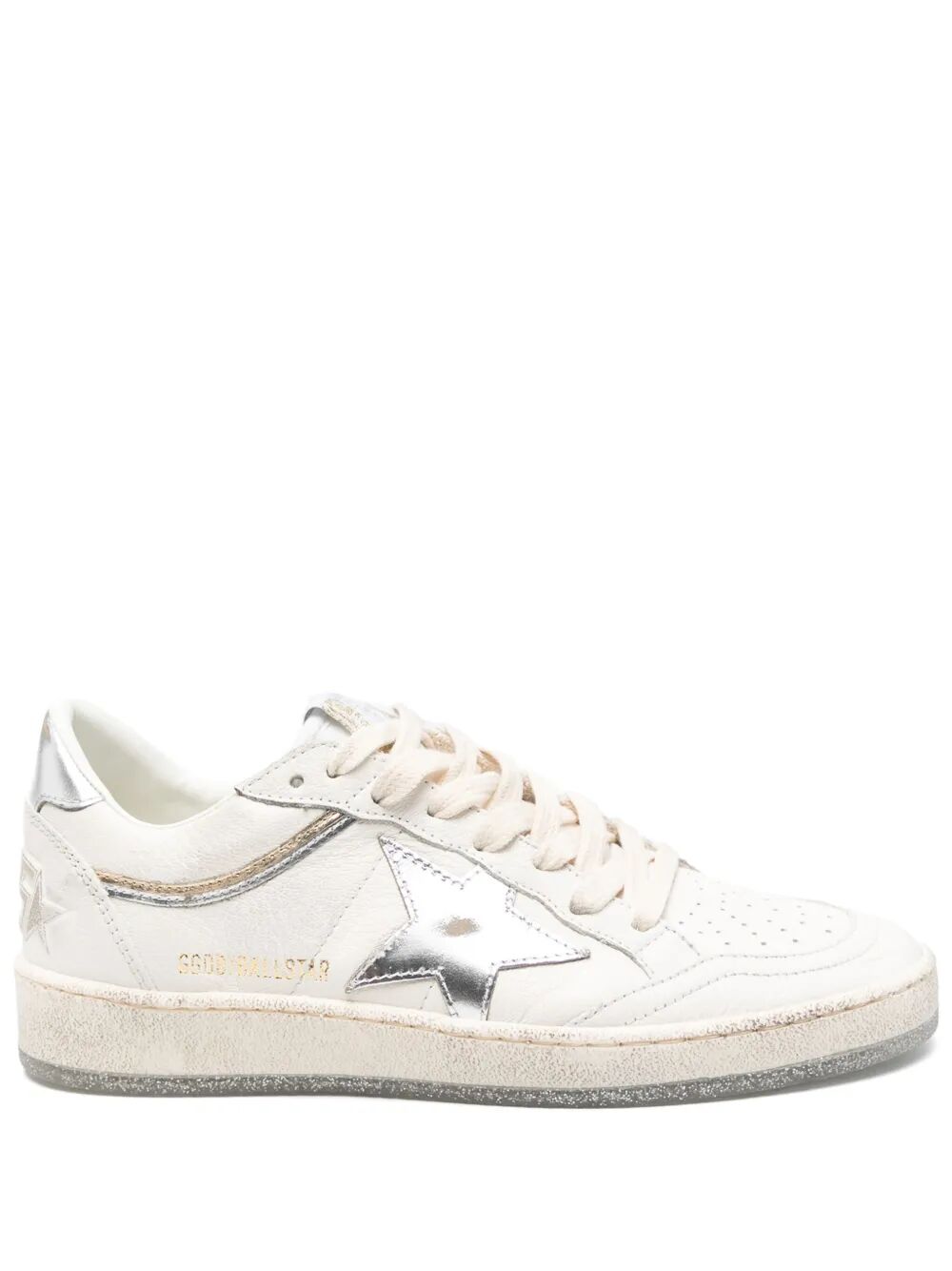 GOLDEN GOOSE Ballstar Women's Sneaker with Silver Star