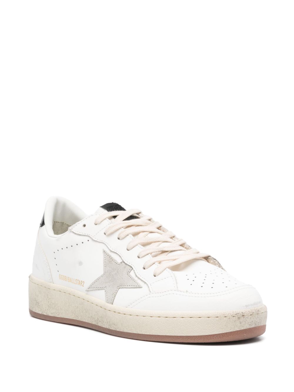 GOLDEN GOOSE Ballstar 2 Leather Upper Women's Sneakers