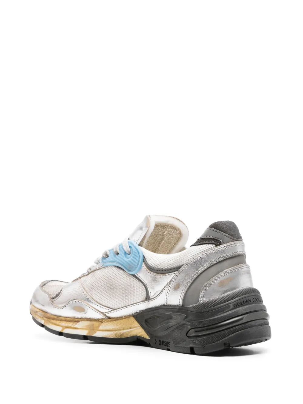 GOLDEN GOOSE Elevated Mesh and Laminated Leather Sneakers for Women