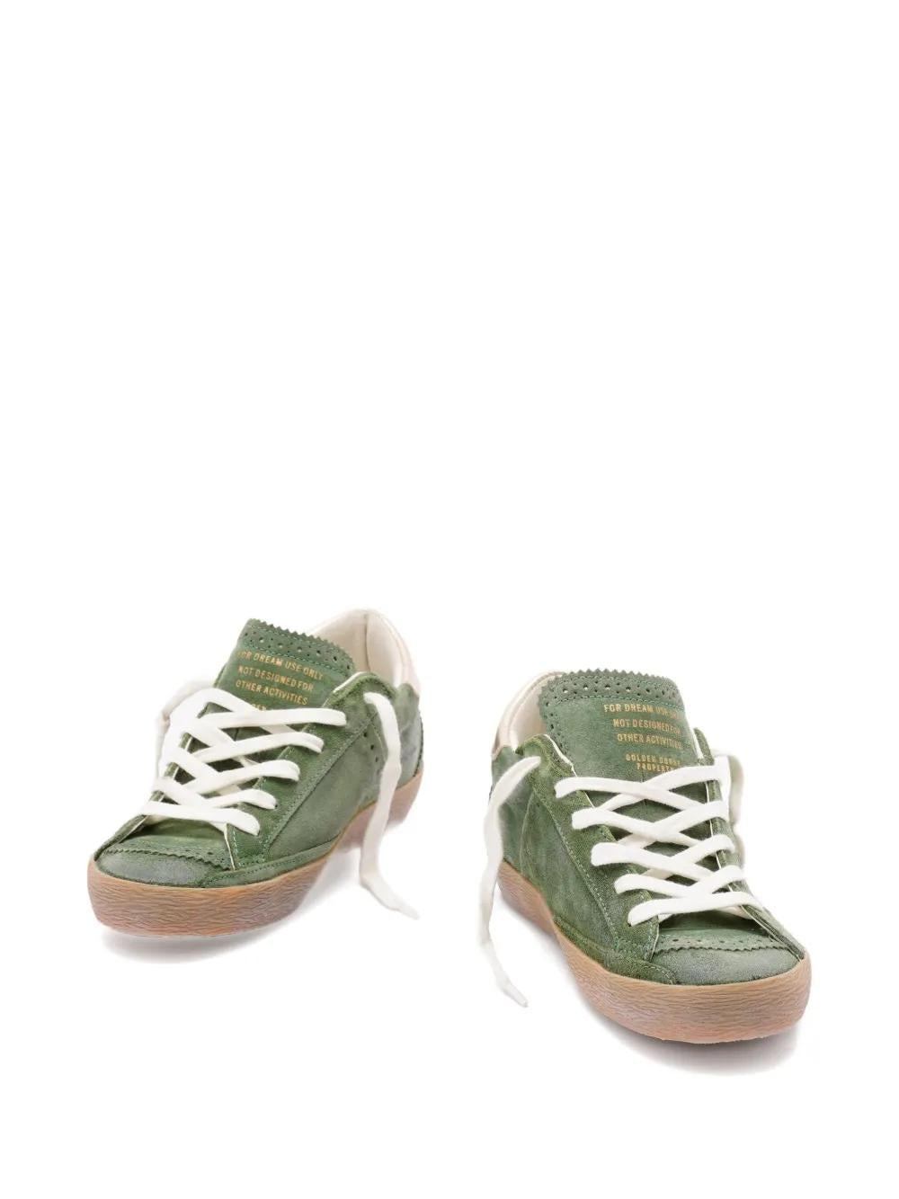 GOLDEN GOOSE Super Star Sneakers with Spur and Stitch