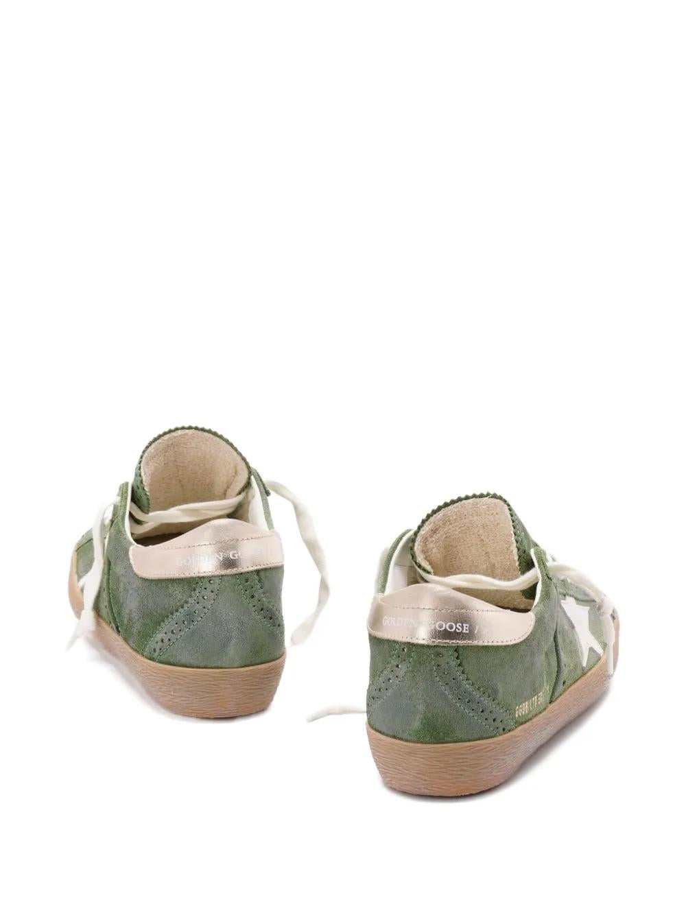 GOLDEN GOOSE Super Star Sneakers with Spur and Stitch