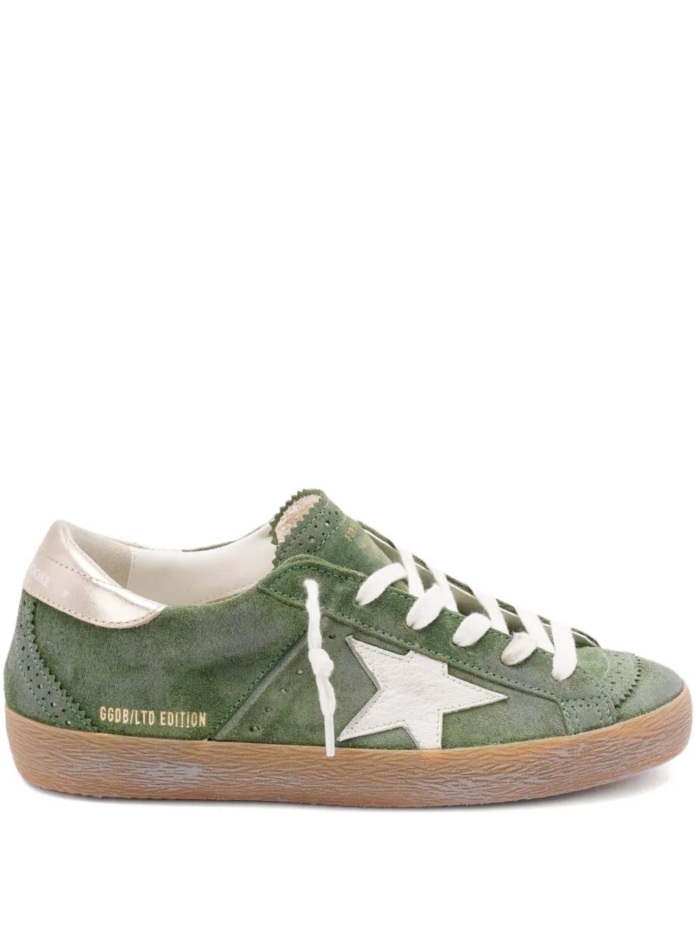GOLDEN GOOSE Super Star Sneakers with Spur and Stitch