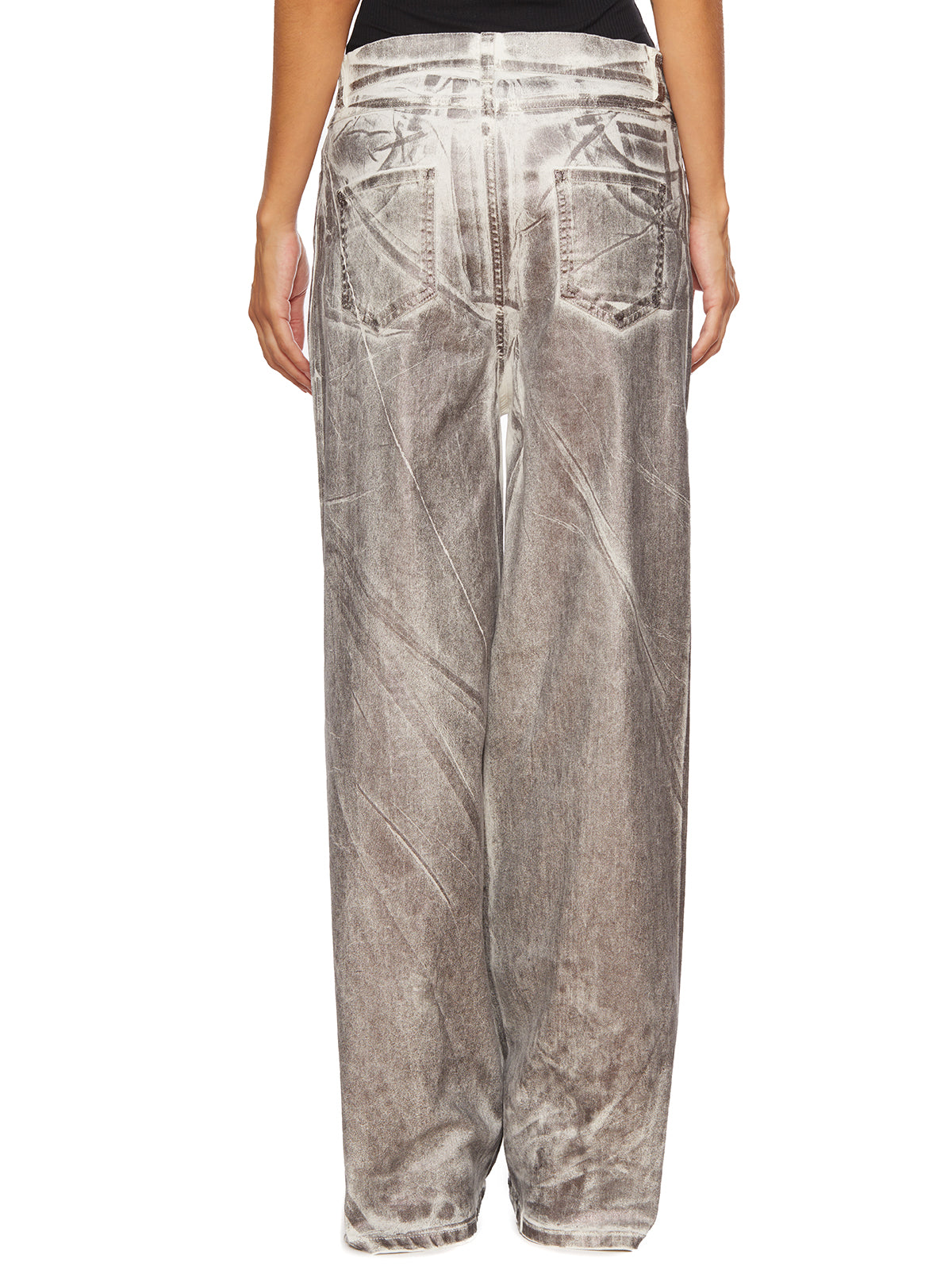 NOSTRASANTISSIMA Fade Women's Trousers in Size 40