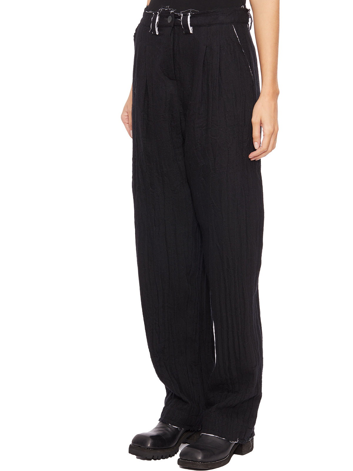NOSTRASANTISSIMA Wide-Leg Trousers Size 40