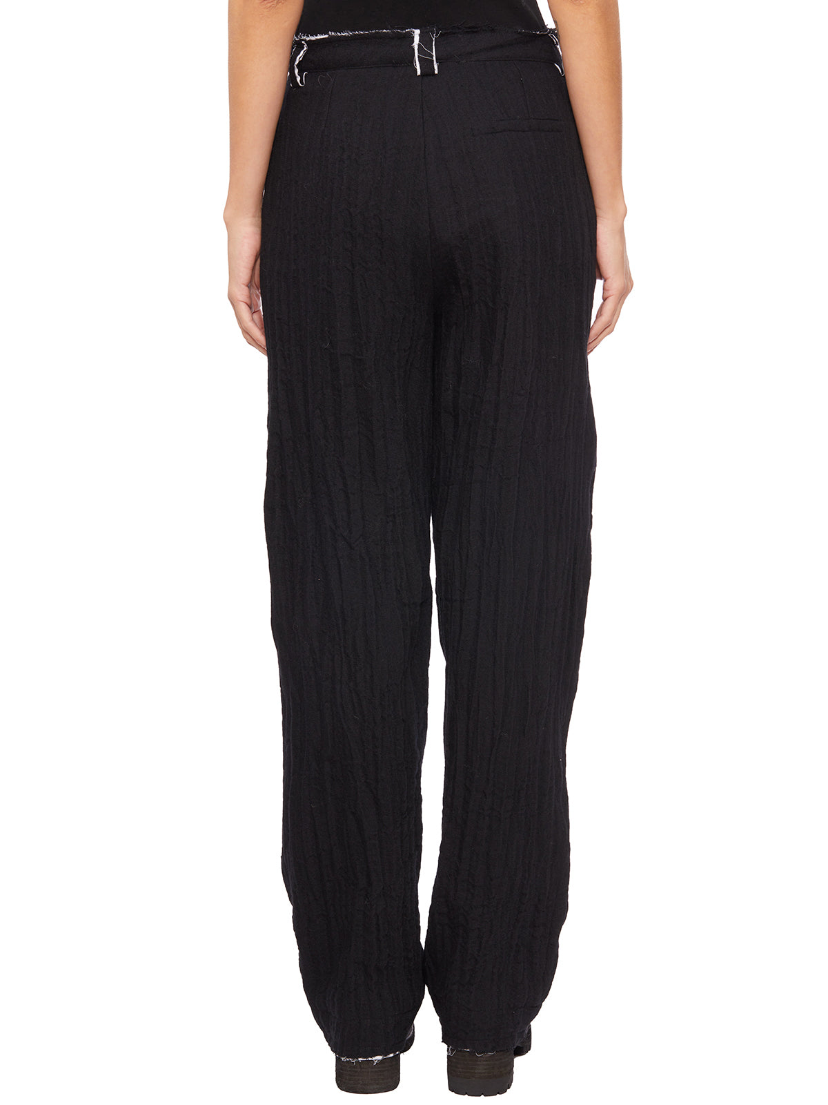 NOSTRASANTISSIMA Wide-Leg Trousers Size 40