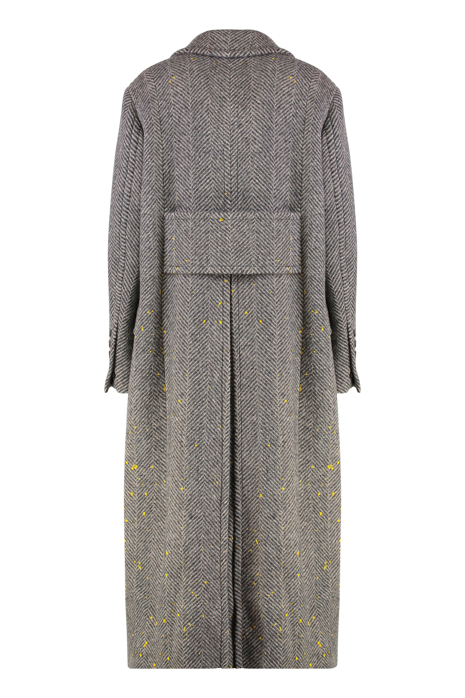 GOLDEN GOOSE Elegant Long Wool Jacket for Women