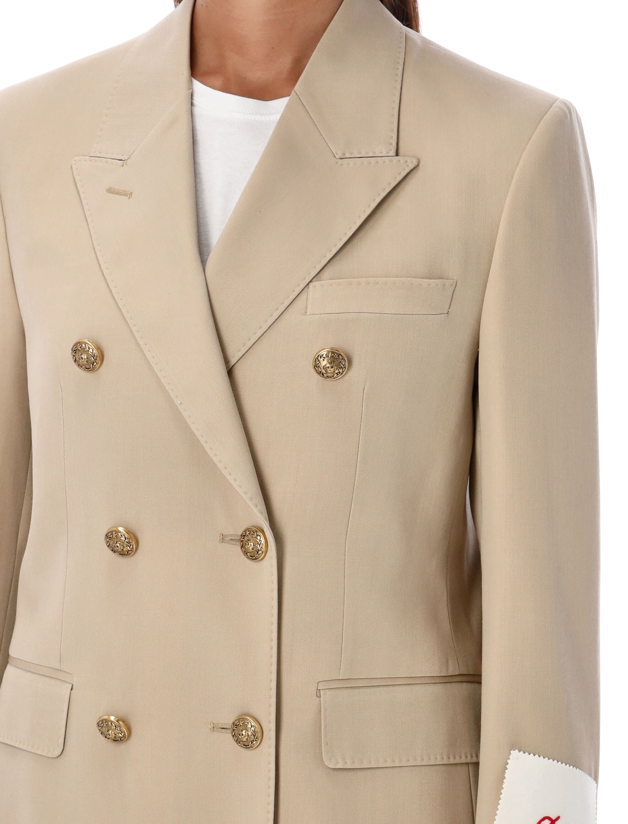 GOLDEN GOOSE Double Breasted Wool Blazer - Size 40