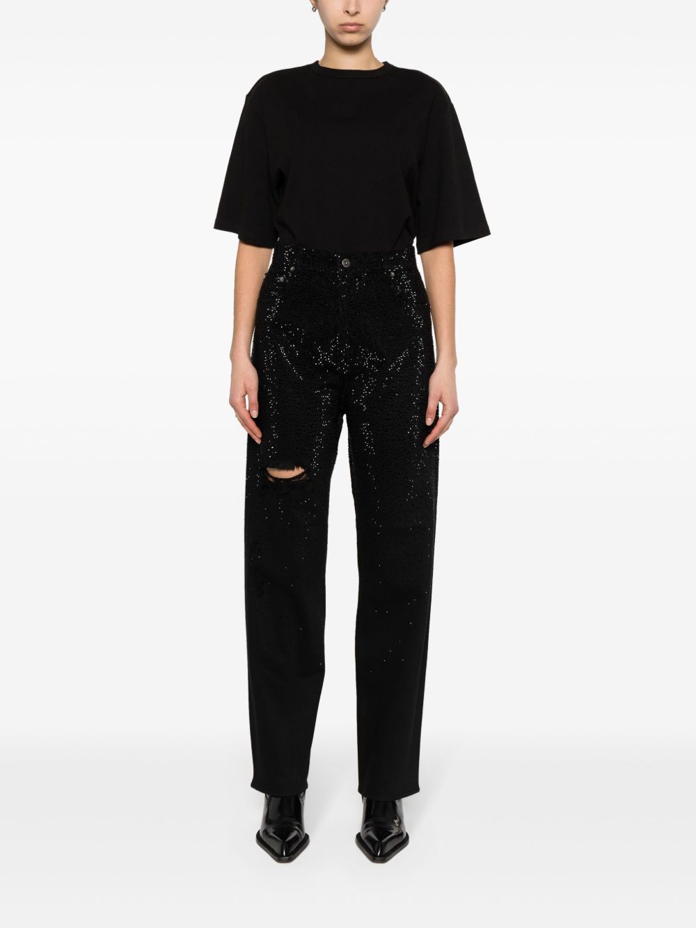 GOLDEN GOOSE Cotton Trousers for Women - FW25 Collection