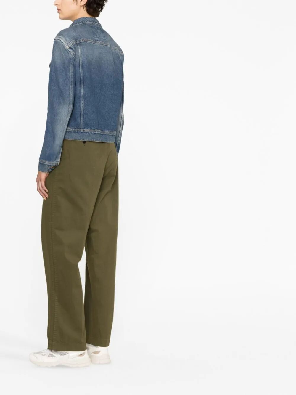 GOLDEN GOOSE Women's Regular Jacket - Medium Stone Washed Denim