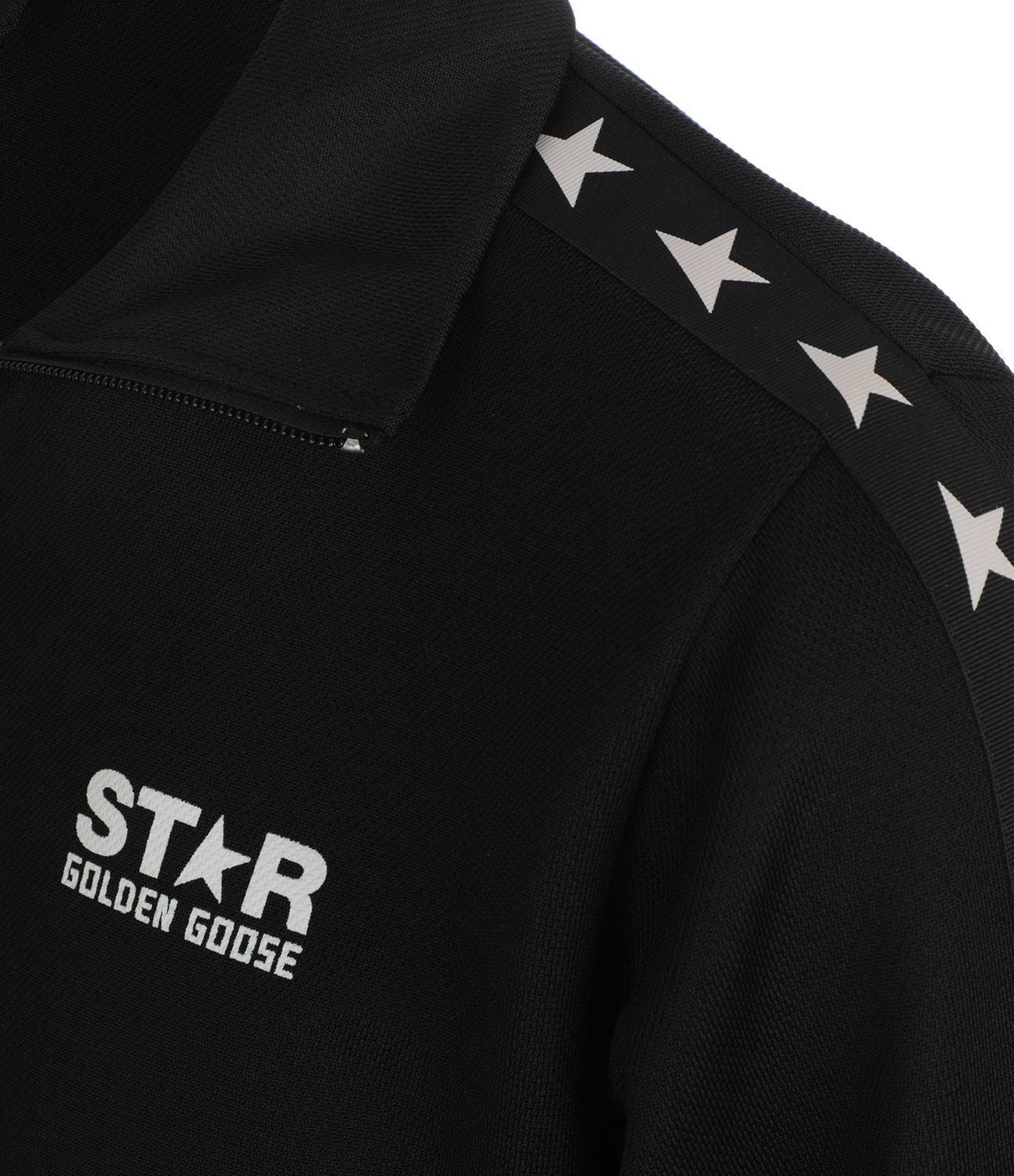 GOLDEN GOOSE Zip Sweatshirt with Stars for Women - SS25